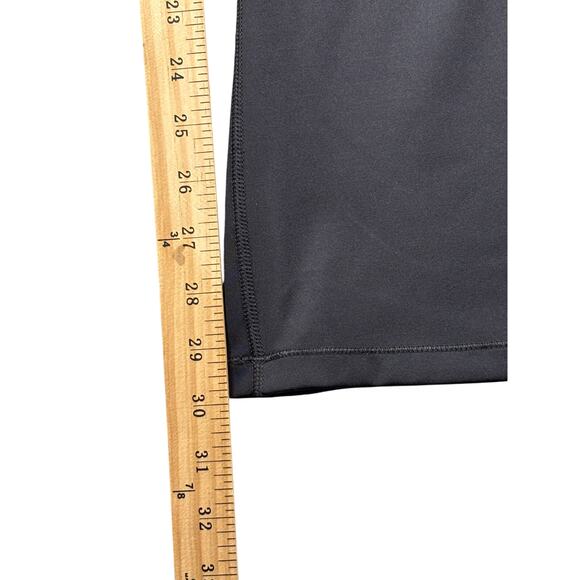 Aeropostale High-Waisted Crossover Flare Leggings Black Active Yoga Pants - Picture 6 of 8